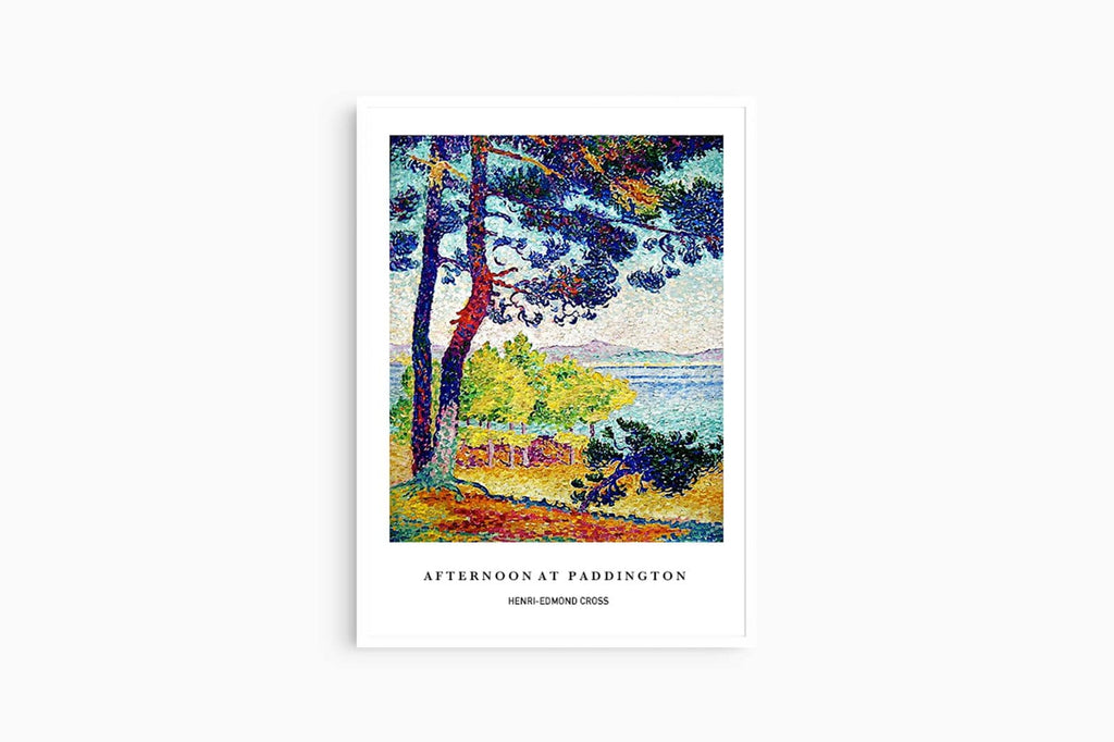 "Henri-Edmond Cross poster - Afternoon at Pardigon Var Poster"
