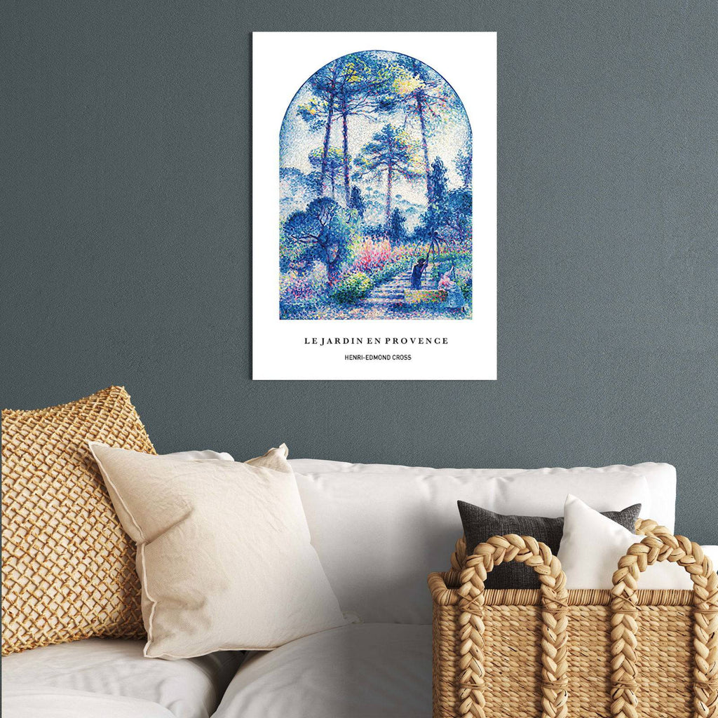 "Henri-Edmond Cross - Le Jardin En Provence Poster"