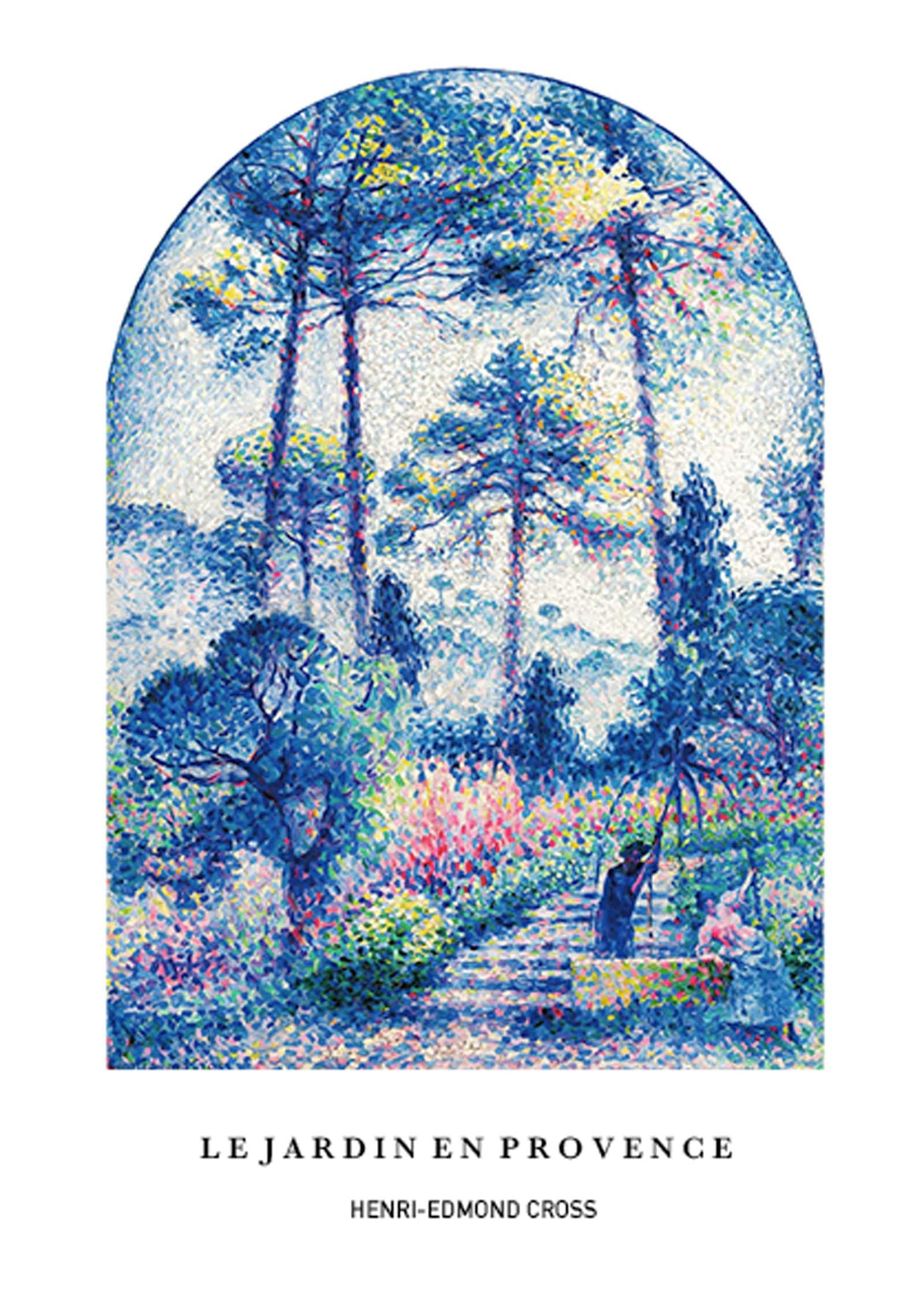 "Henri-Edmond Cross - Le Jardin En Provence Poster"