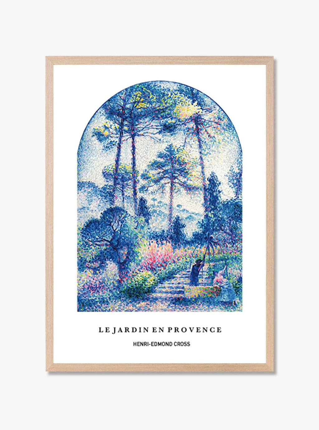 "Henri-Edmond Cross - Le Jardin En Provence Poster"