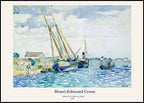 "Henri-Edmond Cross - Marine Scene Poster"