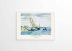 "Henri-Edmond Cross - Marine Scene Poster"