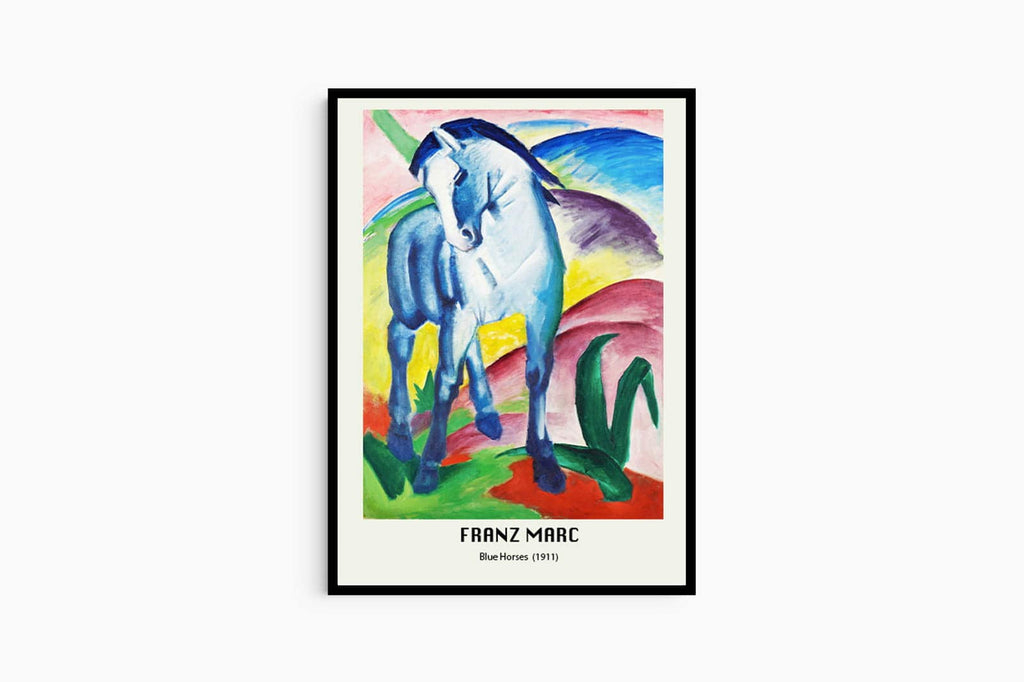 "Franz Marc - Blue Horses Poster"