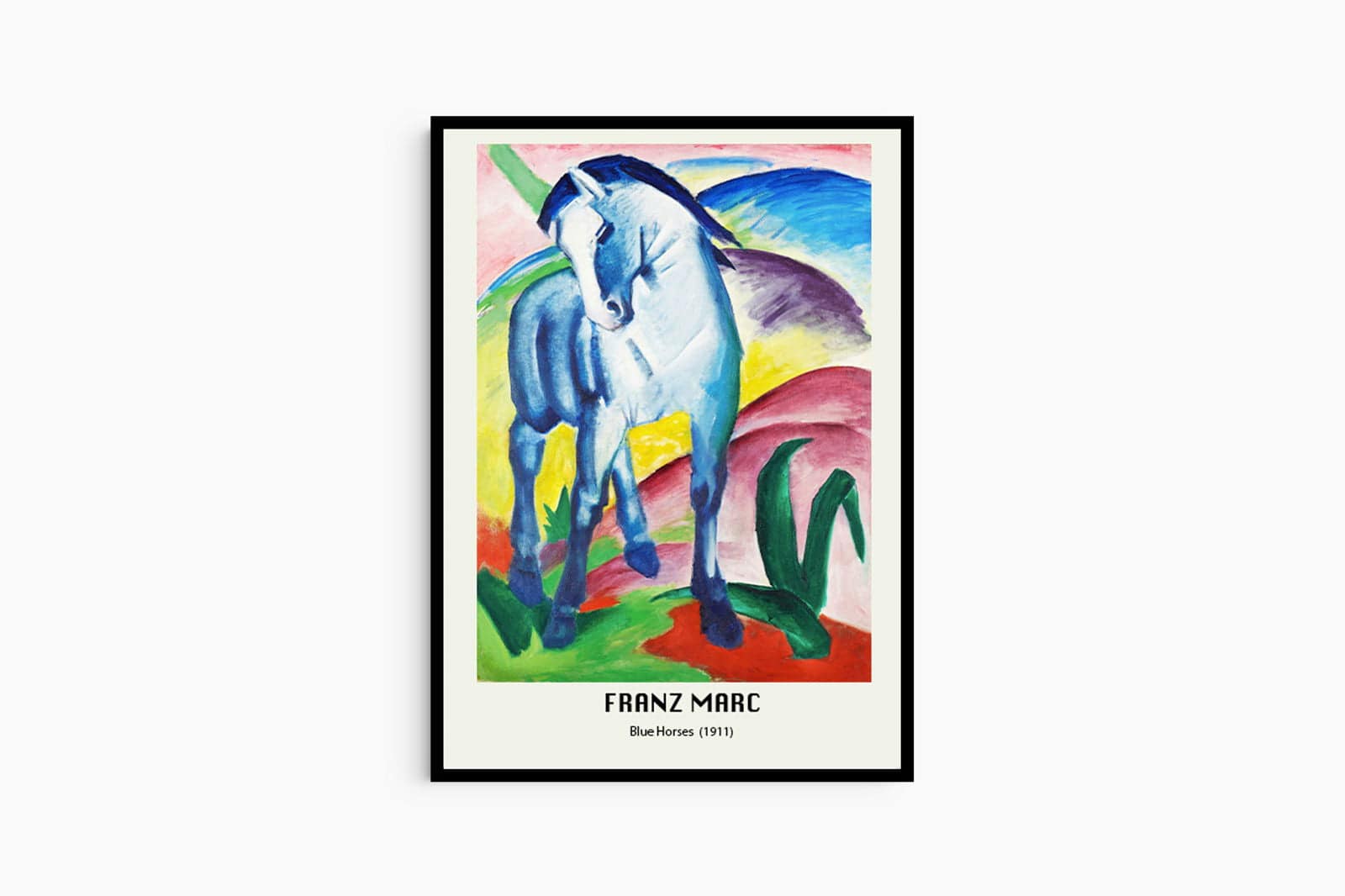"Franz Marc - Blue Horses Poster"