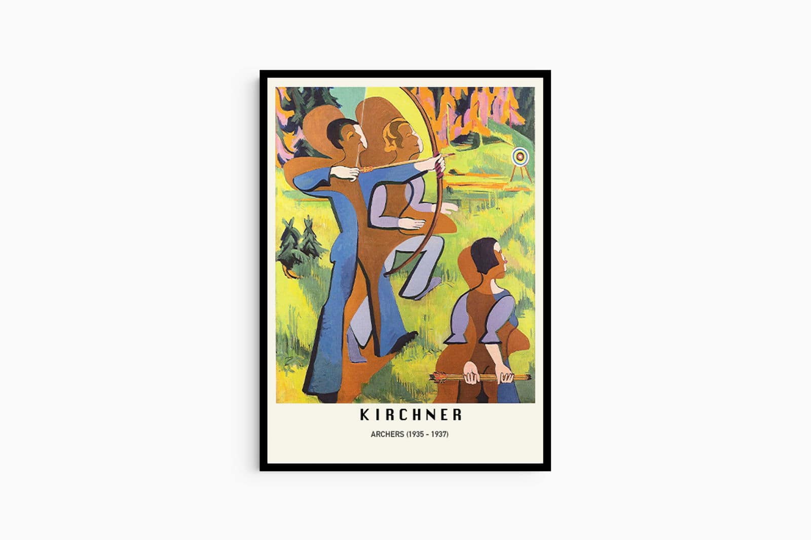 "Ernst Ludwig Kirchner - Archers Poster"