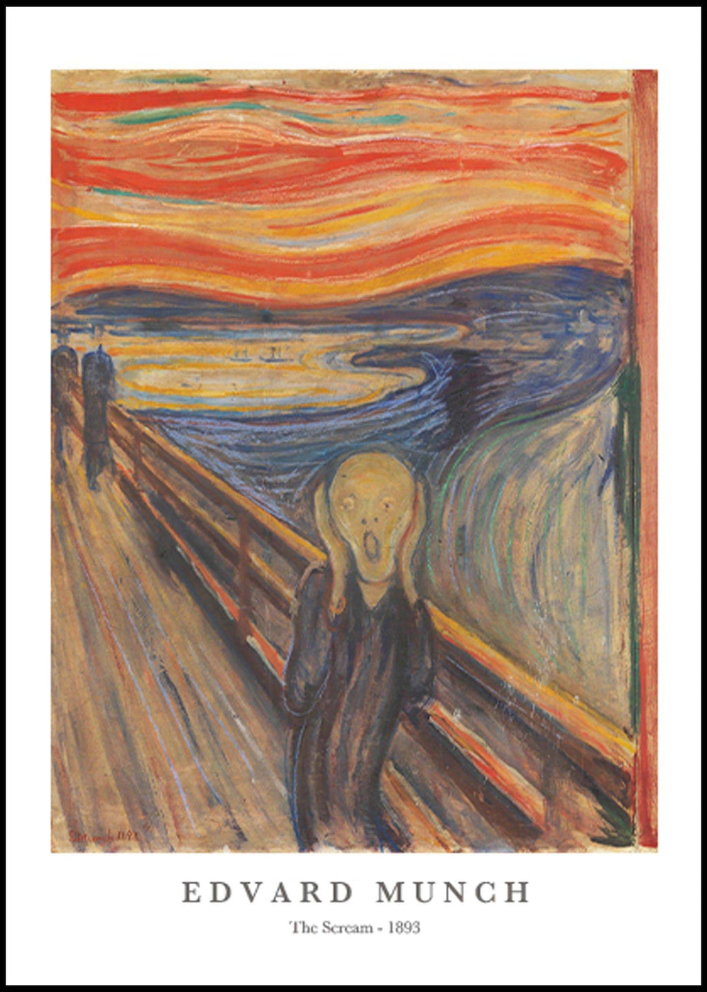 "Edvard Munch - The Scream Poster"