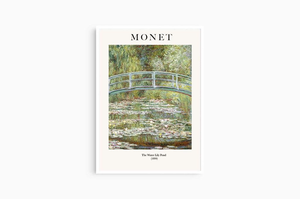 "Claude Monet - The Water Lily Pond Poster"