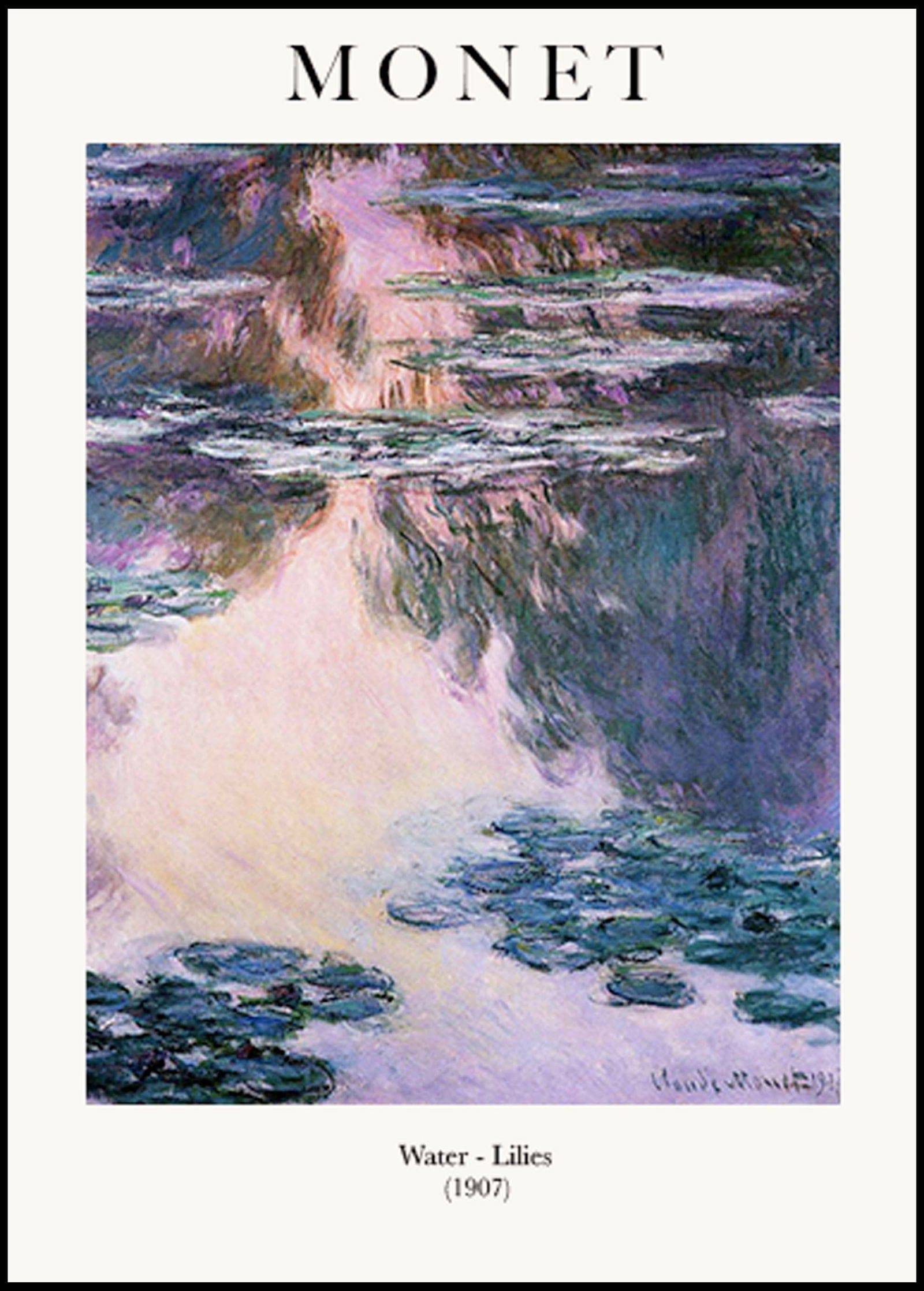 "Claude Monet - Water-Lilies Poster"
