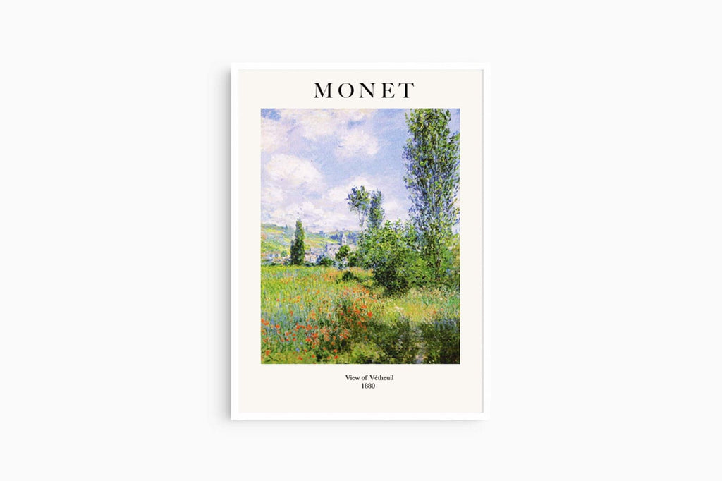"Claude Monet - Vue de Vétheuil Poster"