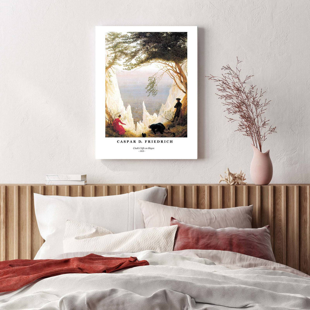 "Caspar David Friedrich - Chalk Cliffs on Rugen Poster"
