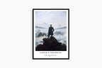 "Caspar David Friedrich - Wanderer Above the Sea of Fog Poster"