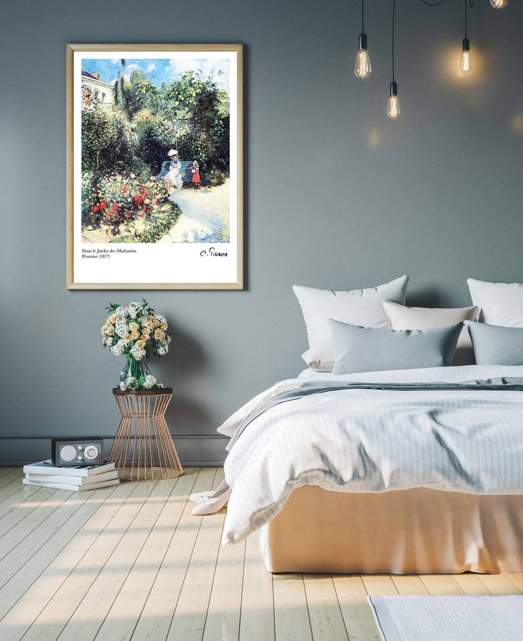 "Camille Pissarro - Dans Le Jardin des Mathurins Poster"