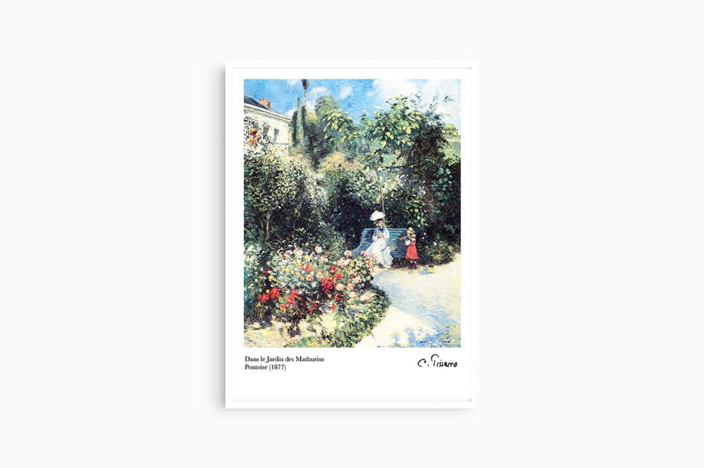 "Camille Pissarro - Dans Le Jardin des Mathurins Poster"