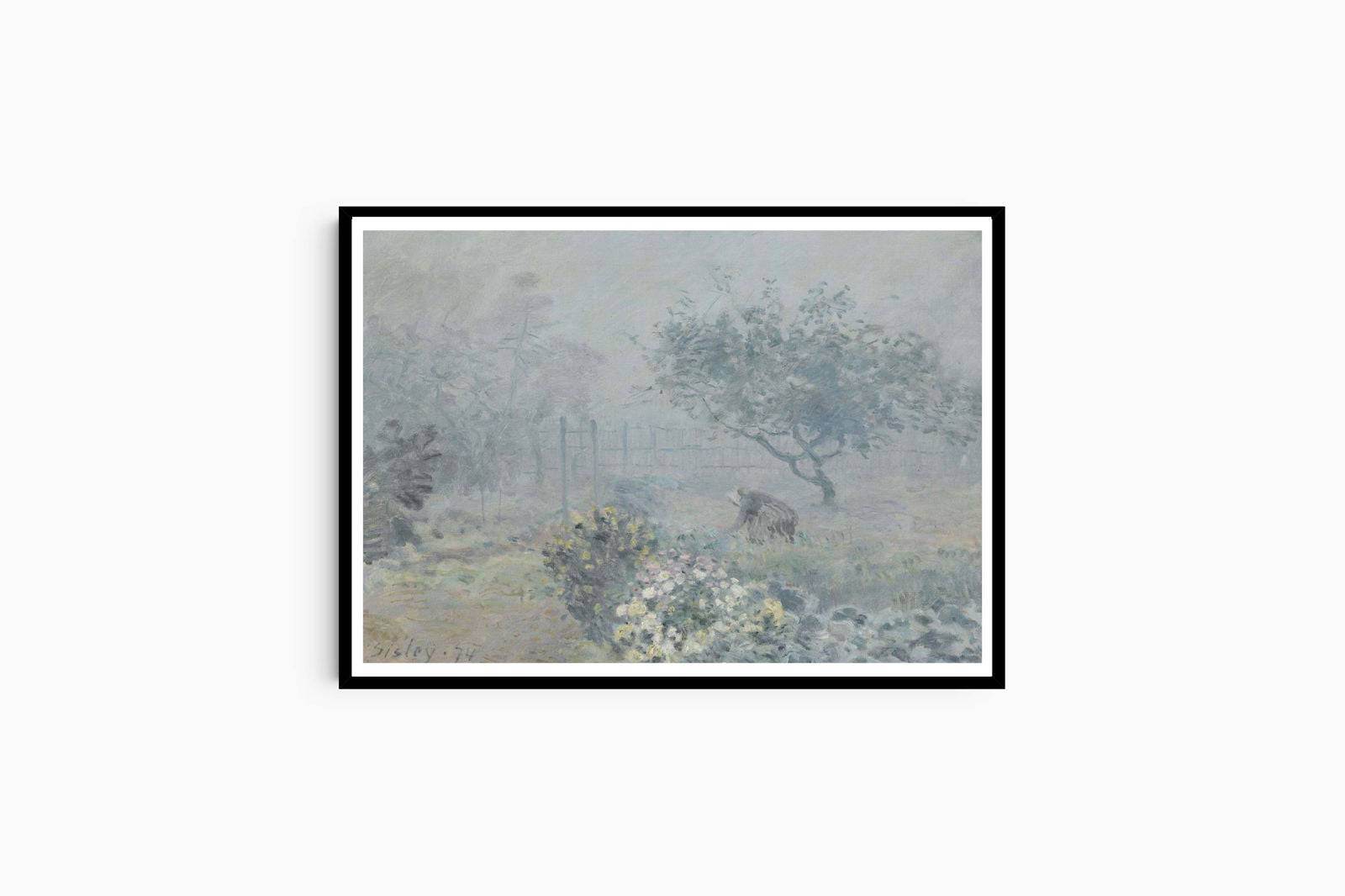 "Alfred Sisley - Fog Voisins - Hakyarts"