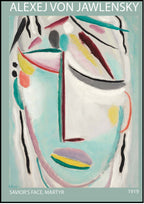 "Alexej von Jawlensky - Saviour's face Martyr Poster"