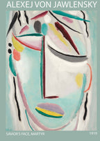 "Alexej von Jawlensky - Saviour's face Martyr Poster"