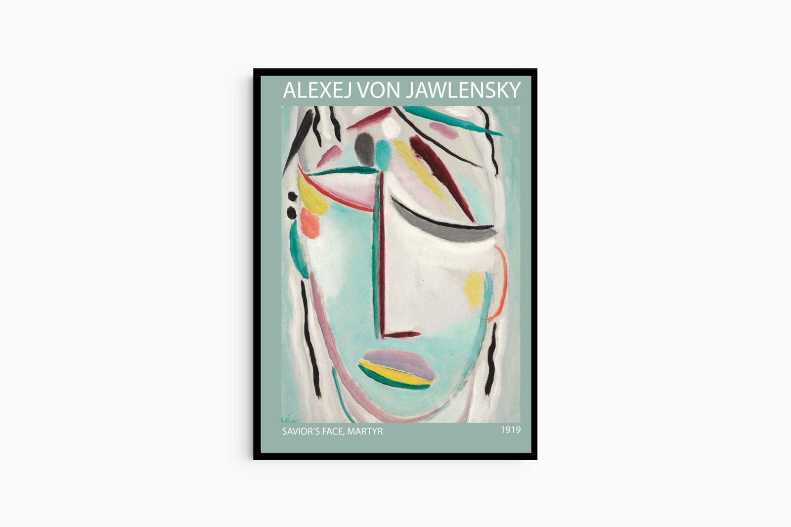 "Alexej von Jawlensky - Saviour's face Martyr Poster"
