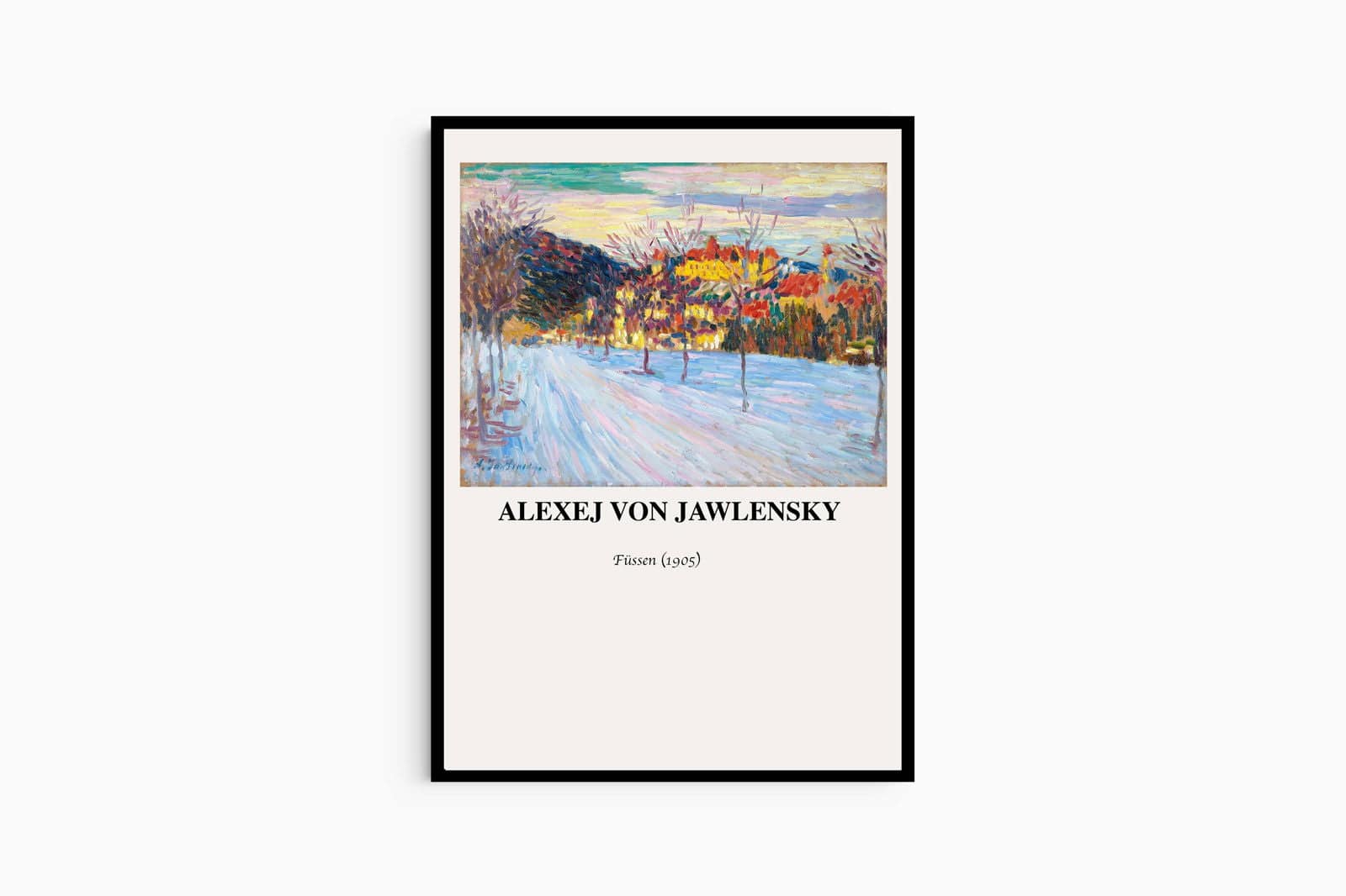 "Alexej von Jawlensky - Füssen Poster"