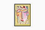 "Alexej von Jawlensky - Mystical head Meditation Poster"