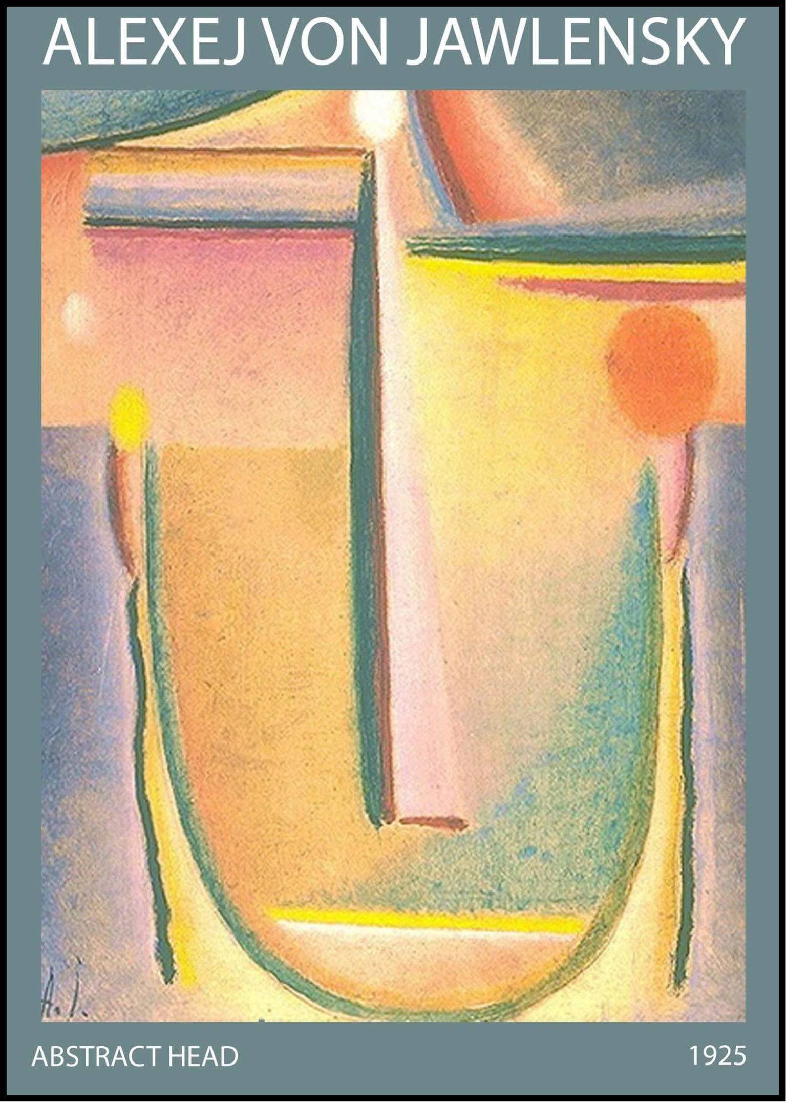 "Alexej von Jawlensky - Abstract Head Desire Poster"