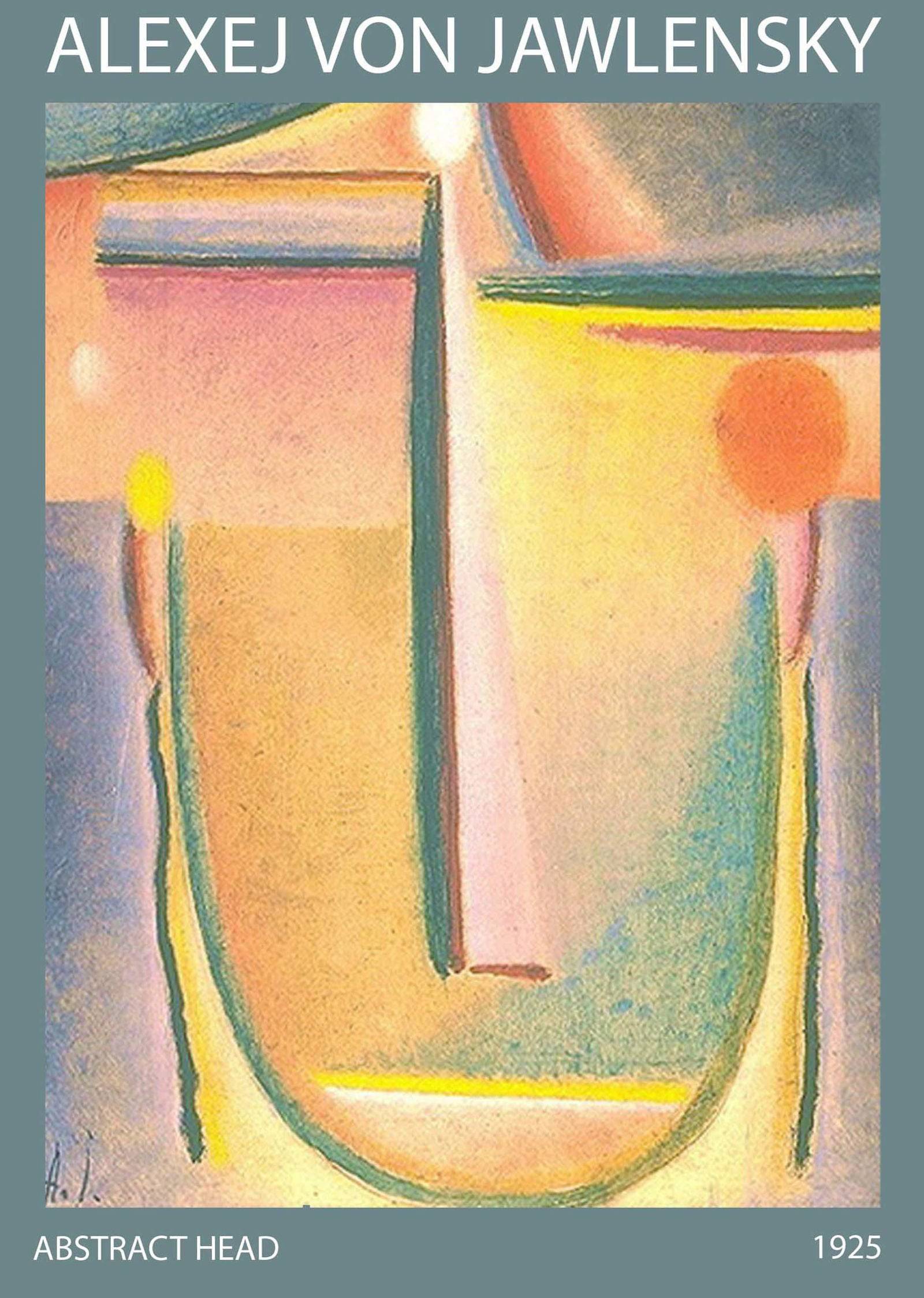 "Alexej von Jawlensky - Abstract Head Desire Poster"