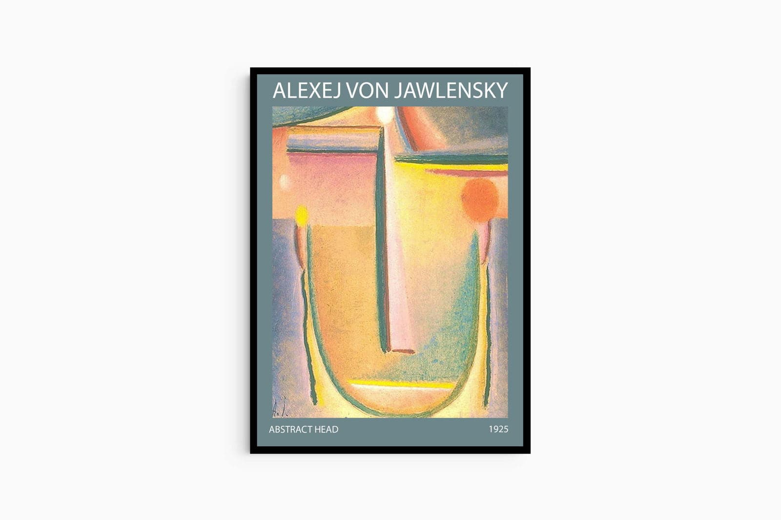 "Alexej von Jawlensky - Abstract Head Desire Poster"