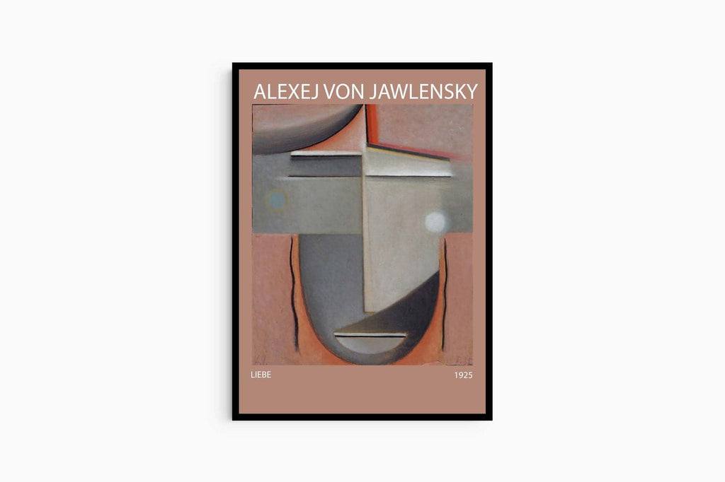 "Alexej von Jawlensky - Abstract Head Love Poster"