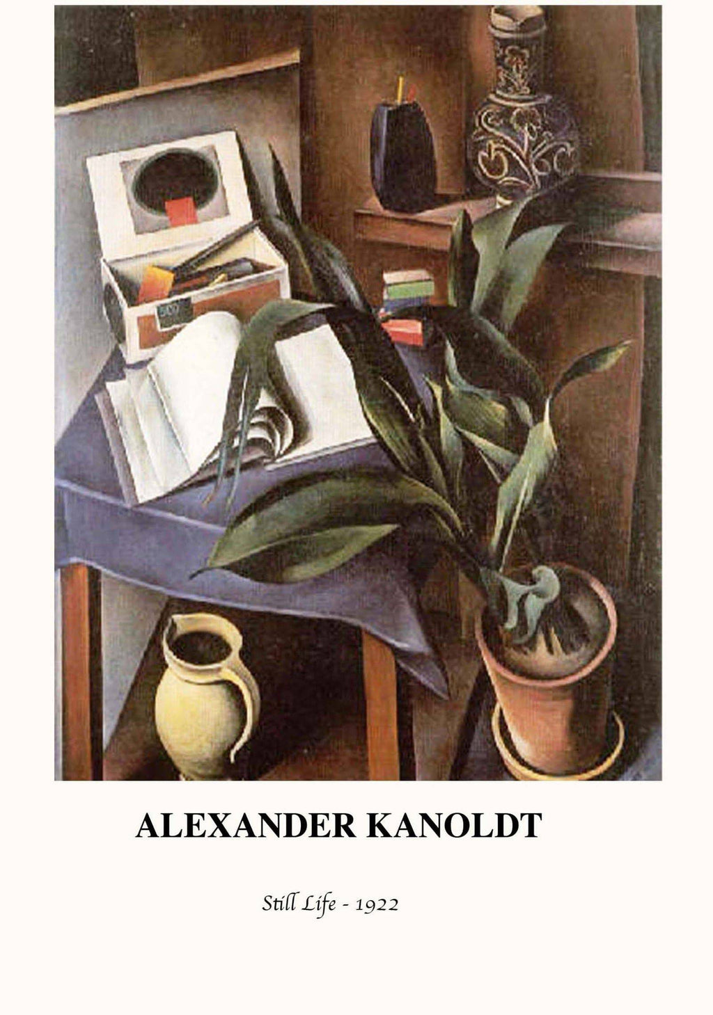 "Alexander Kanoldt - Still Life Poster"