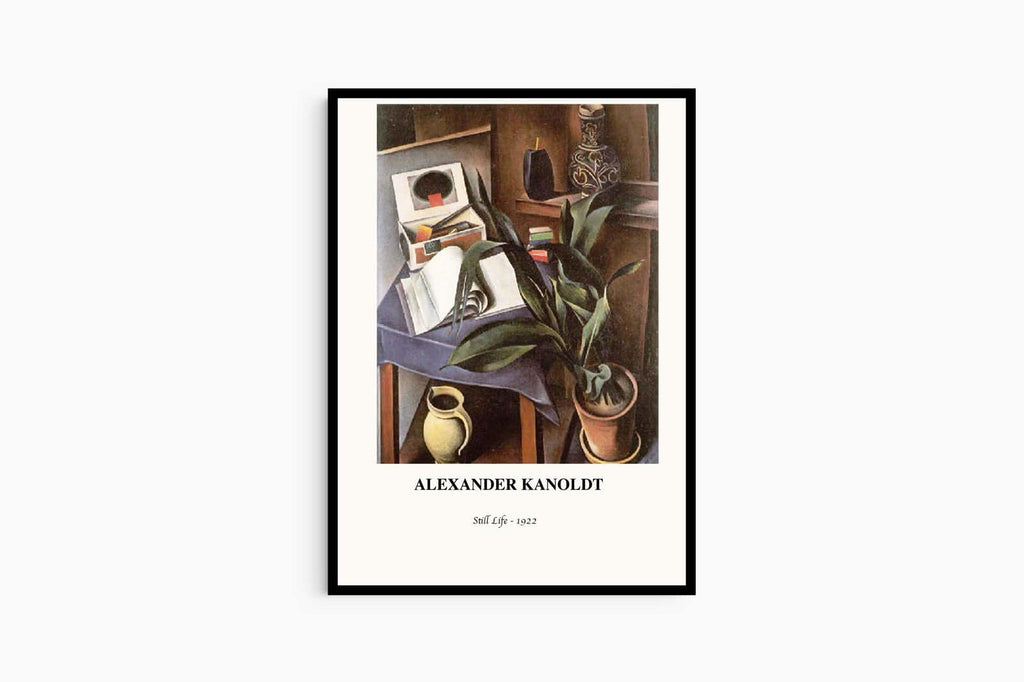 "Alexander Kanoldt - Still Life Poster"
