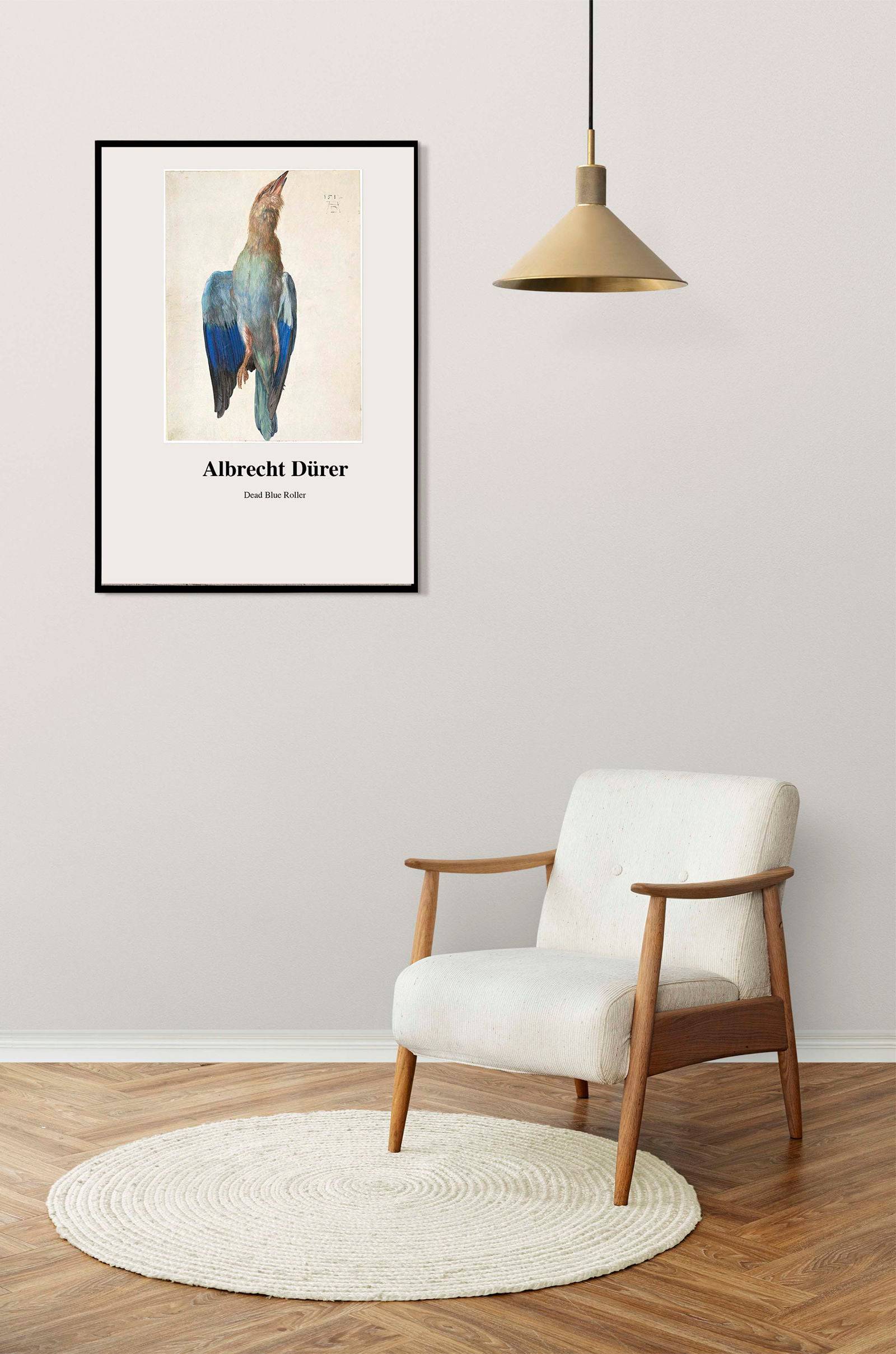 "Albrecht Dürer - Dead Blue Roller Poster"