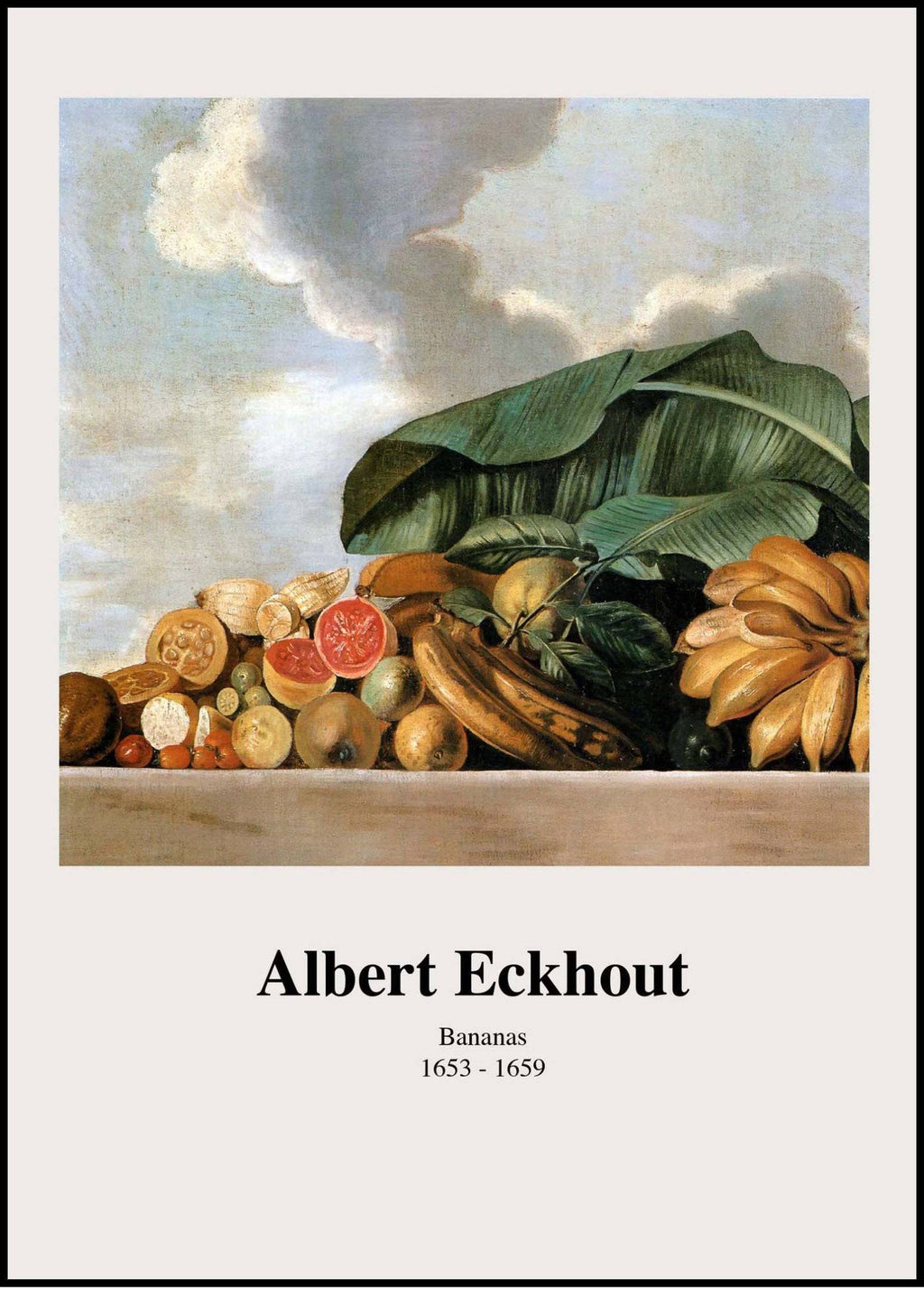 "Albert Eckhout - Bananas Poster"
