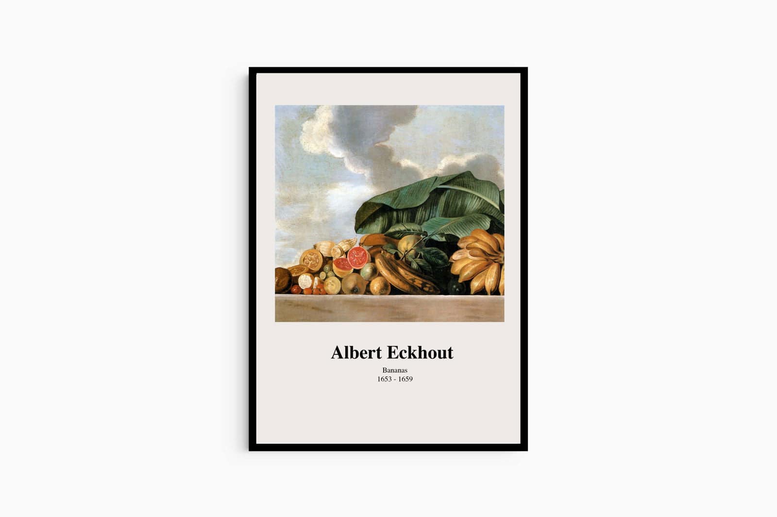 "Albert Eckhout - Bananas Poster"