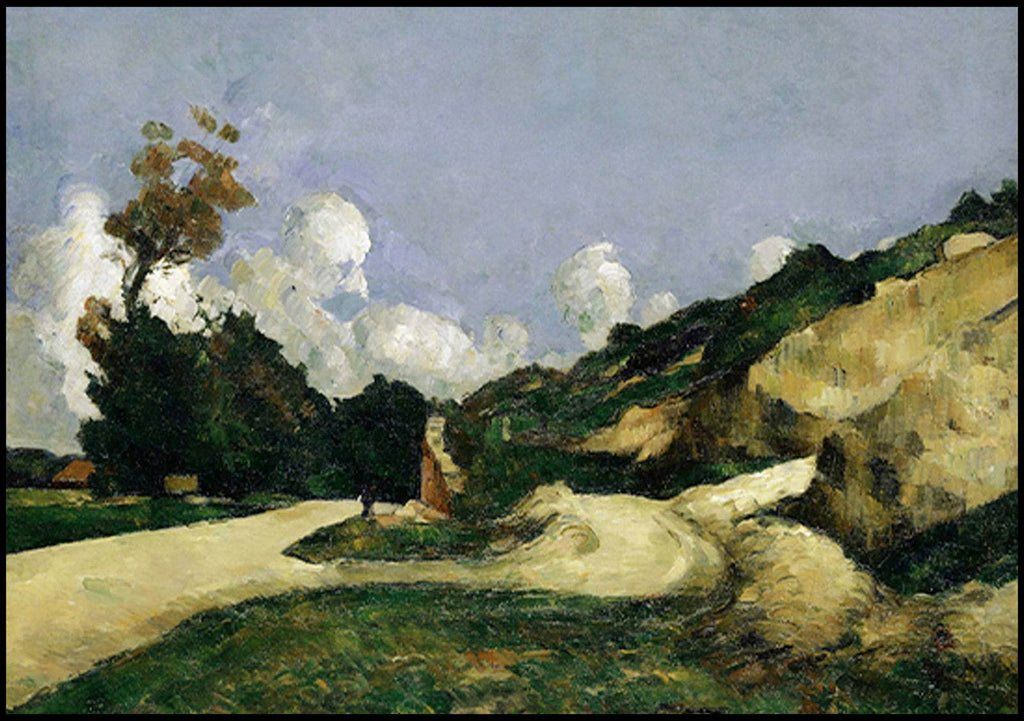 "Paul Cezanne - The Road - Hakyarts"