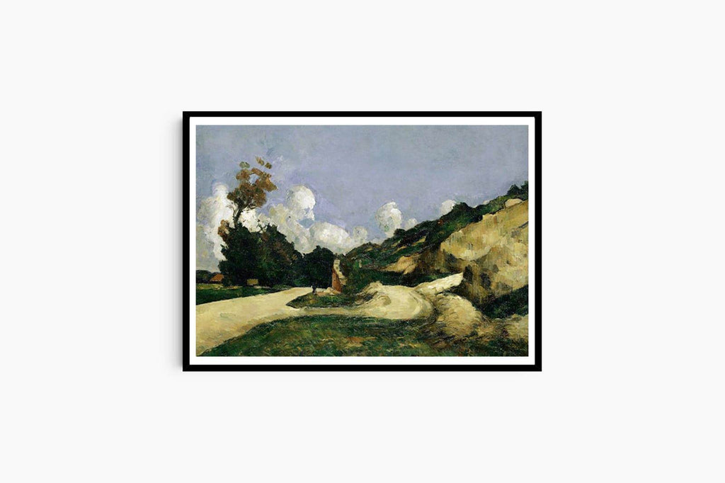 "Paul Cezanne - The Road - Hakyarts"