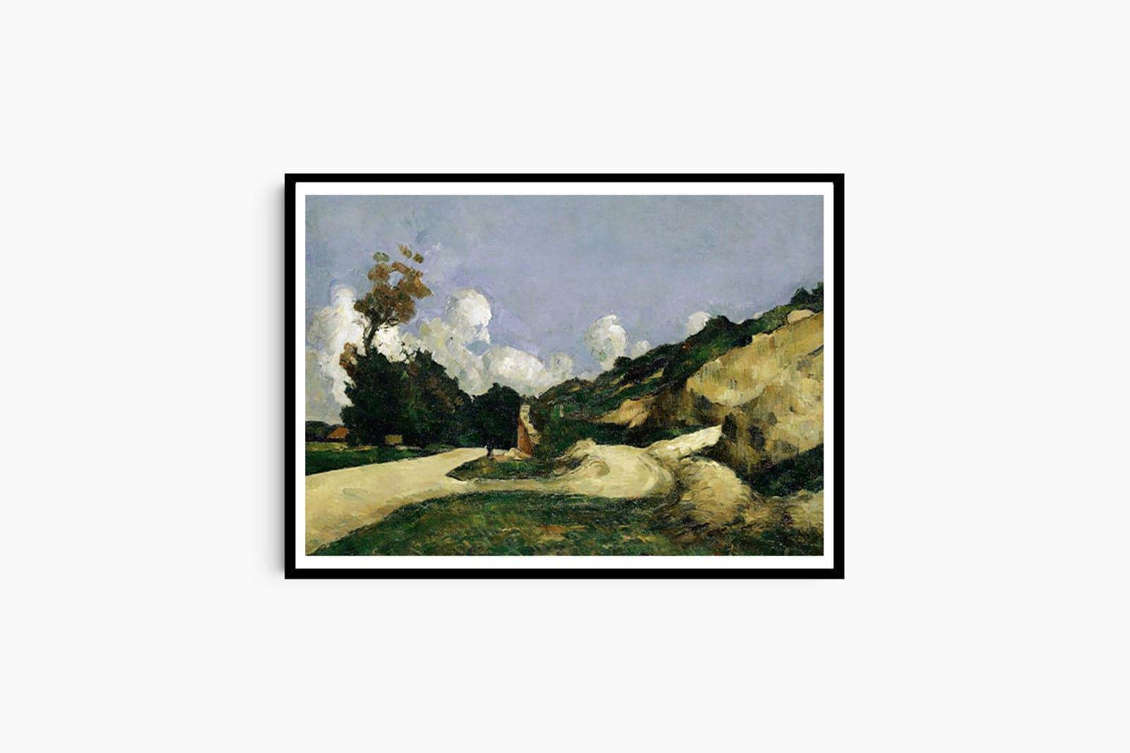 "Paul Cezanne - The Road - Hakyarts"