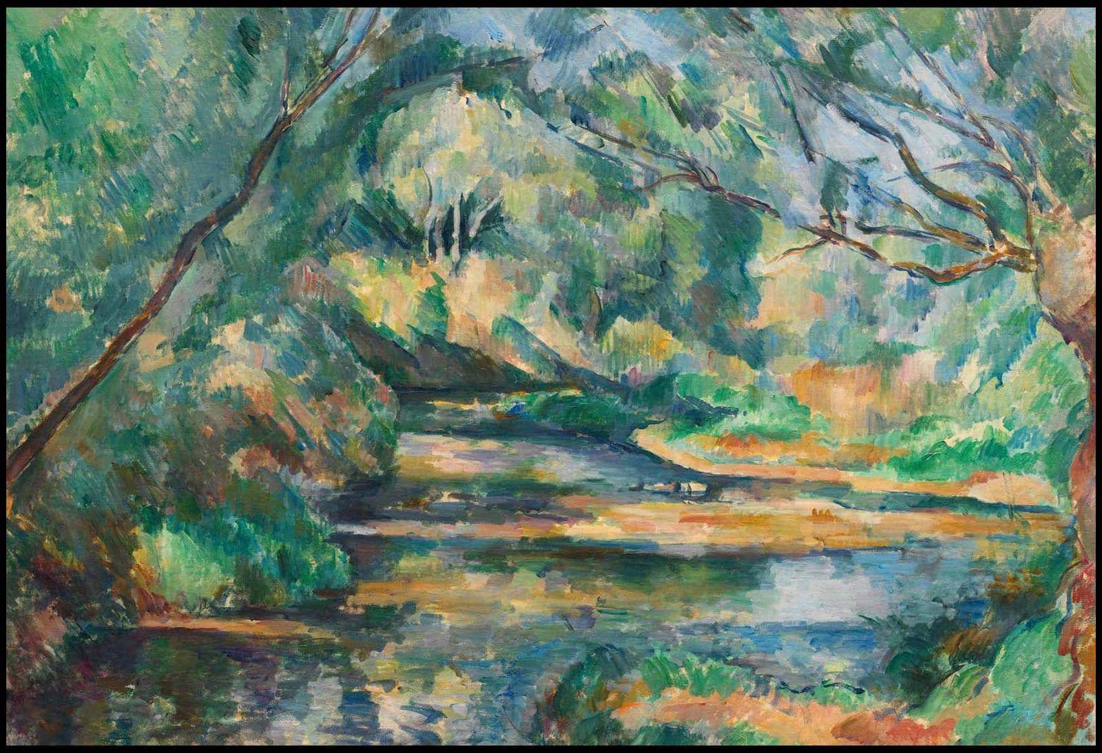 "Paul Cezanne - The Brook - Hakyarts"