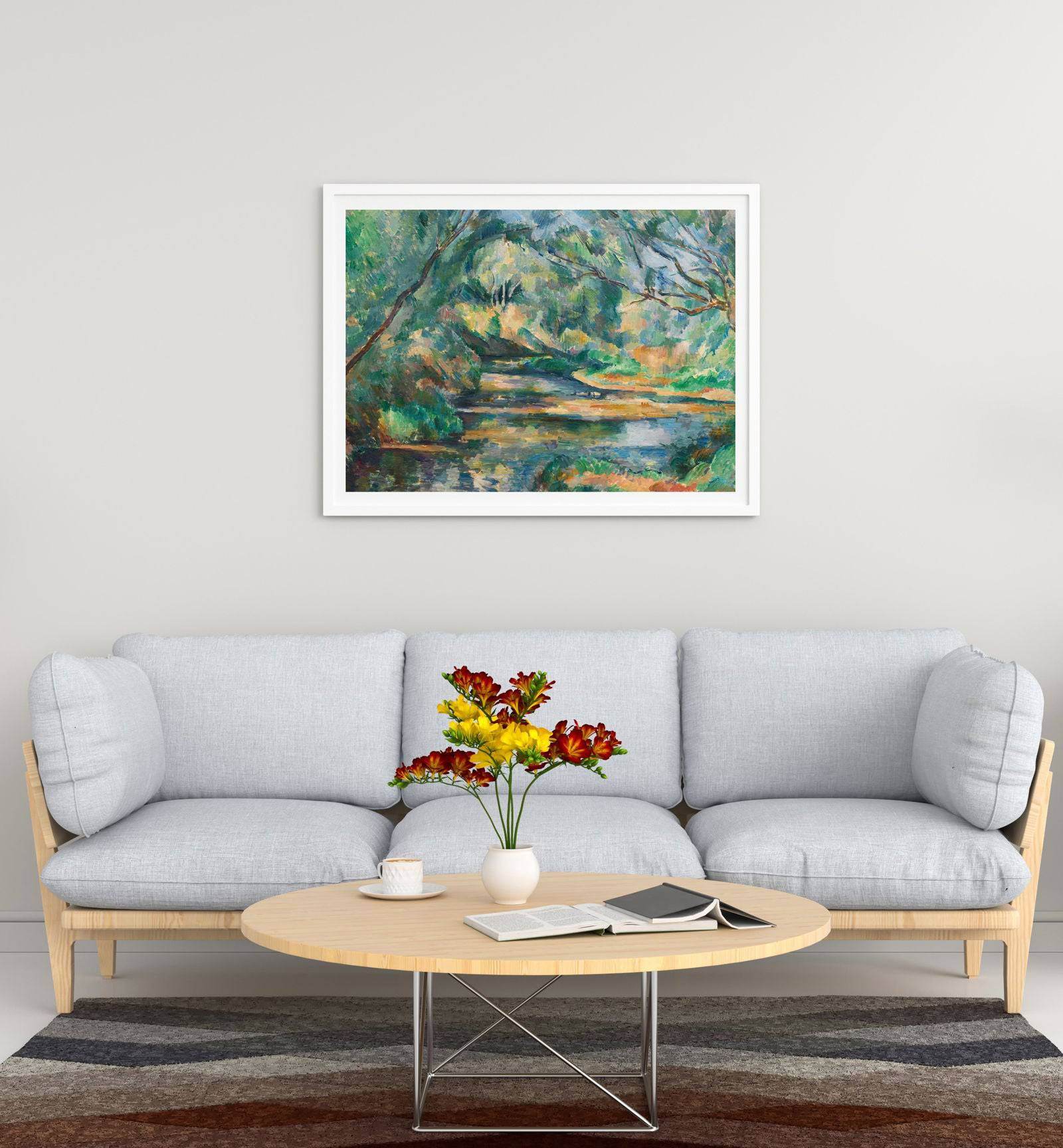 "Paul Cezanne - The Brook - Hakyarts"