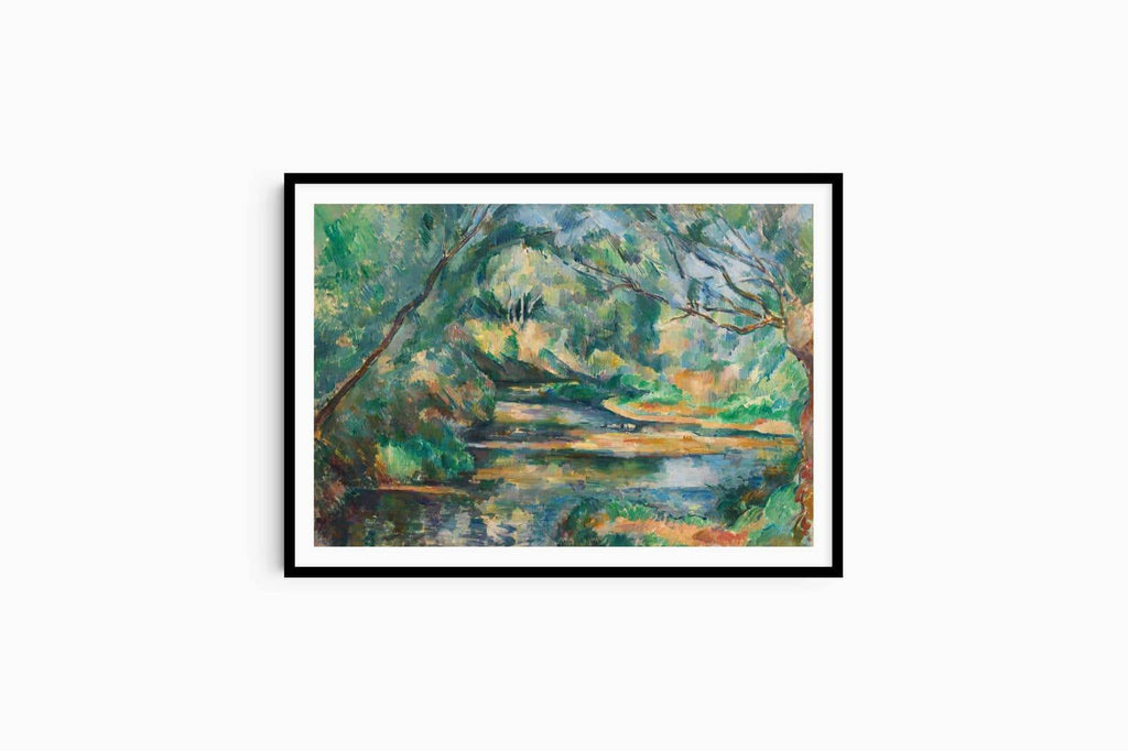 "Paul Cezanne - The Brook - Hakyarts"