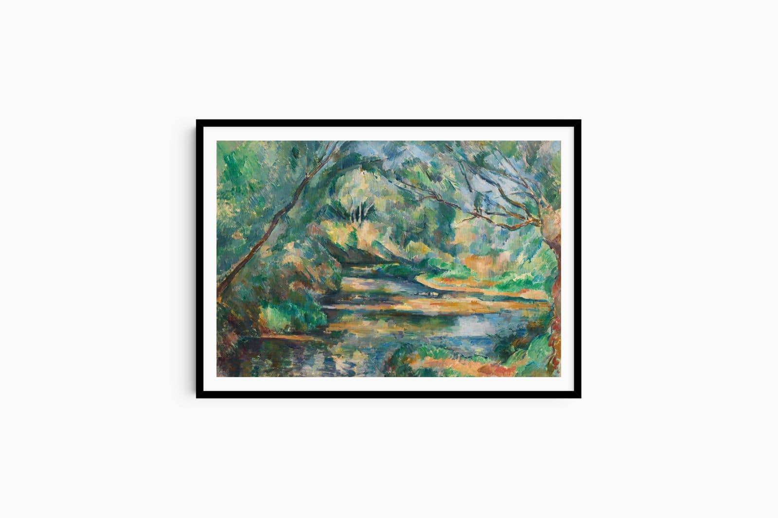 "Paul Cezanne - The Brook - Hakyarts"