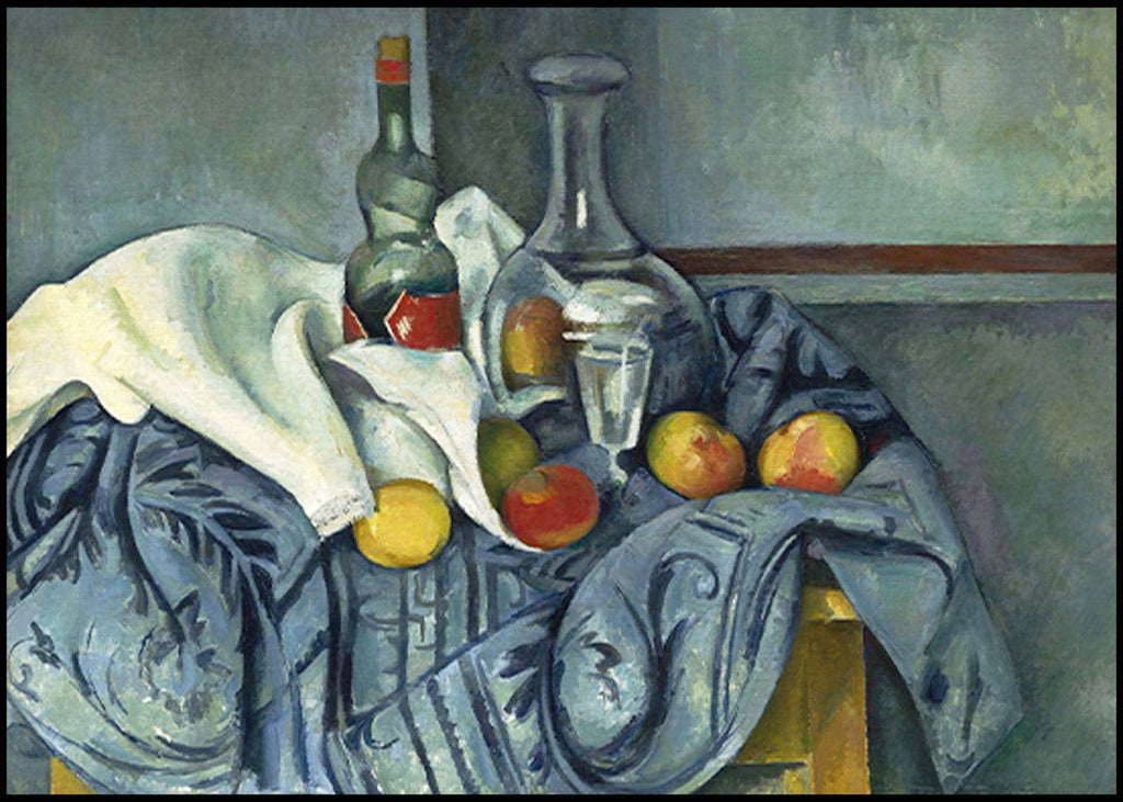 "Paul Cezanne - La Bouteille de Menthe - Hakyarts"