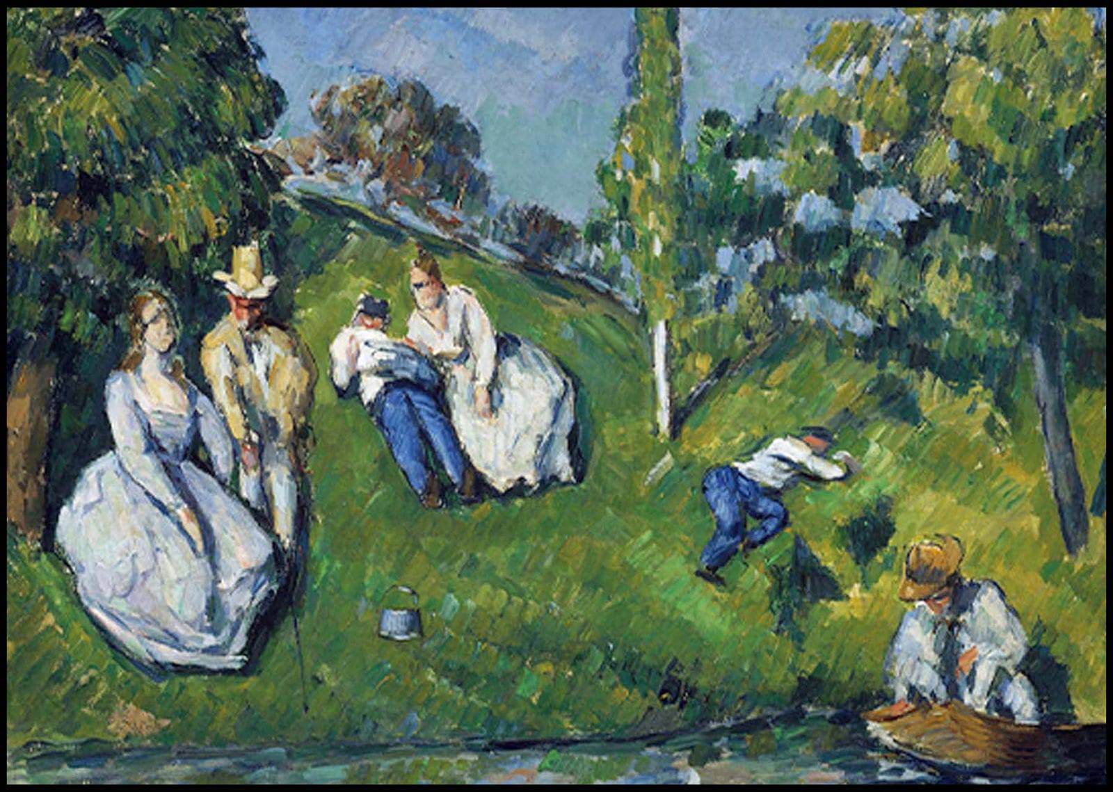 "Paul Cezanne - The Pond - Hakyarts"