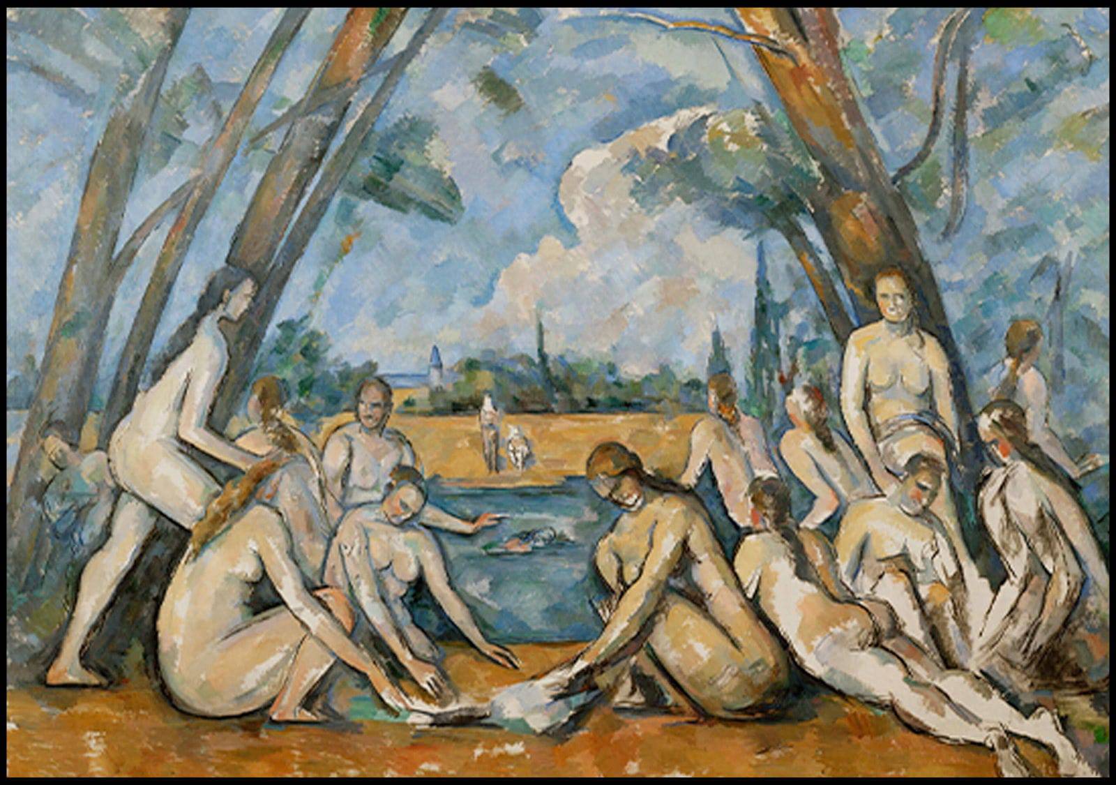 "Paul Cezanne - The Large Bathers"