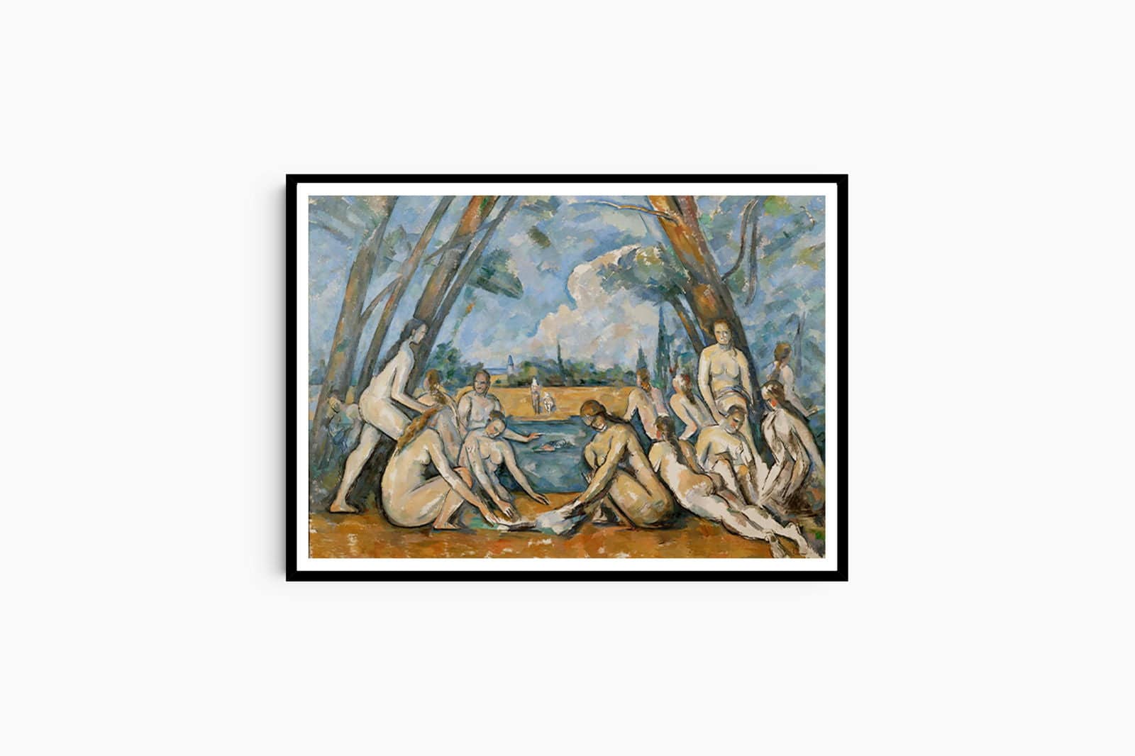 "Paul Cezanne - The Large Bathers"