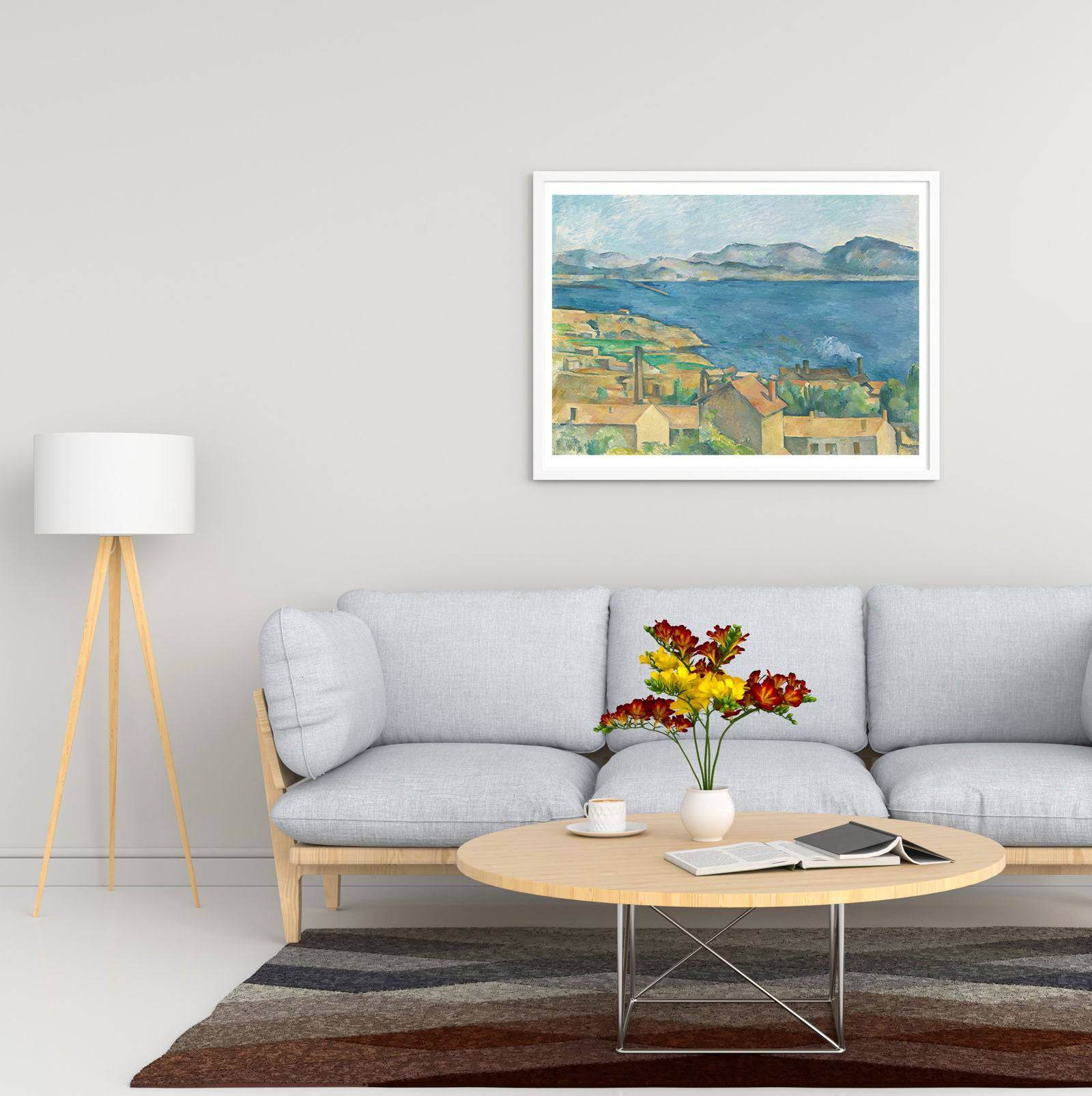 "Paul Cezanne - The Gulf of Marseilles Seen from L‚ÄôEstaque - Hakyarts"