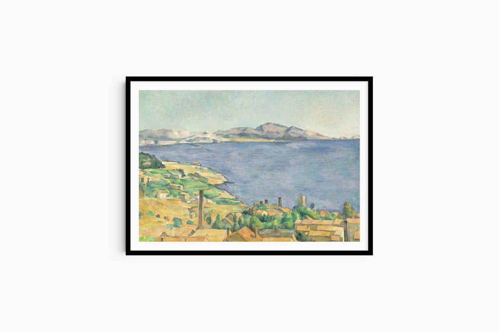 "Paul Cezanne - The Gulf of Marseilles Seen from L‚ÄôEstaque - Hakyarts"