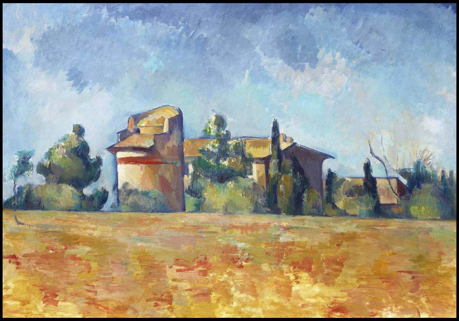 "Paul Cezanne - The Pigeon House of Bellevue - Hakyarts"