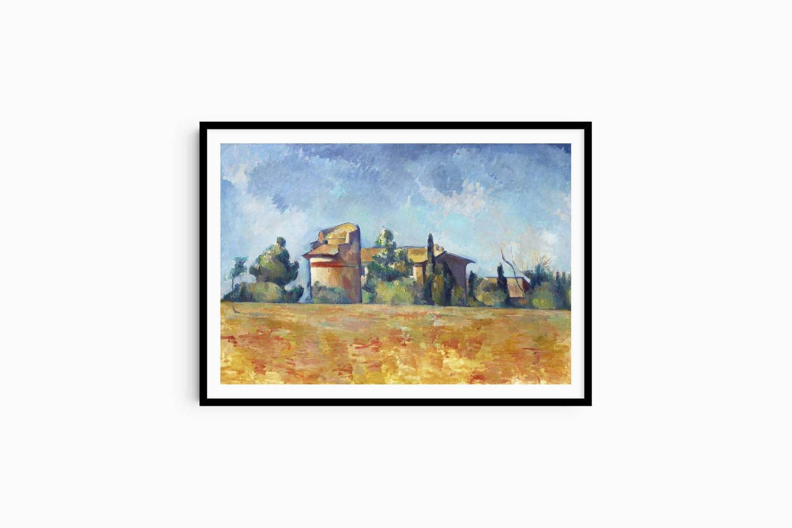 "Paul Cezanne - The Pigeon House of Bellevue - Hakyarts"