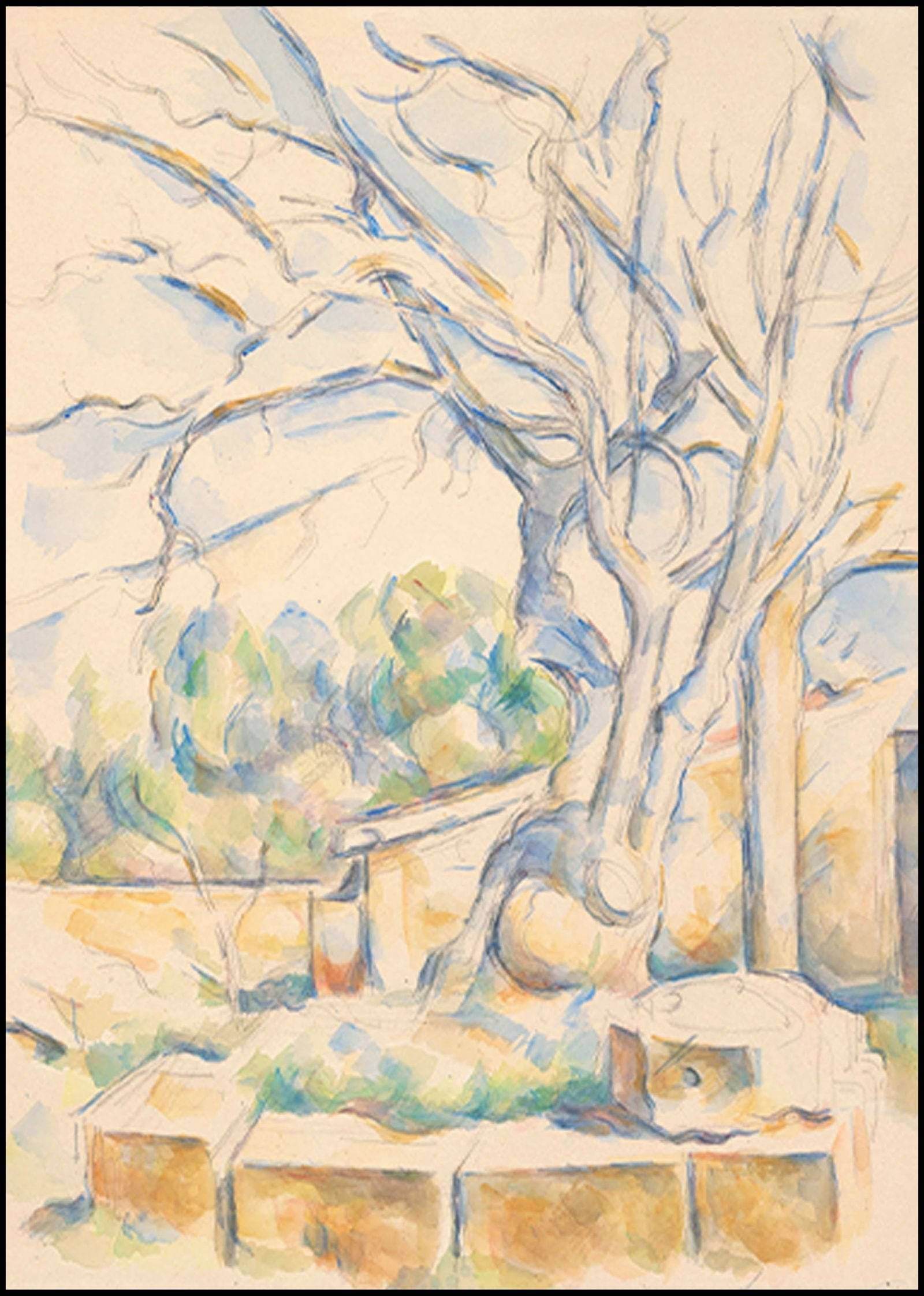 "Paul Cezanne - Pistachio Tree at ChaÃÇteau Noir - Hakyarts"