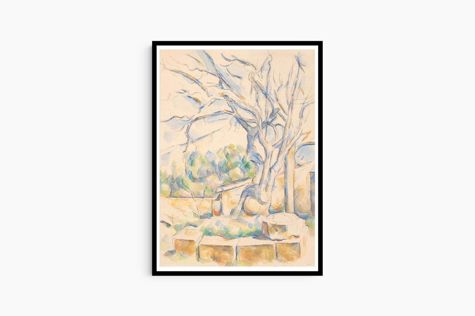 "Paul Cezanne - Pistachio Tree at ChaÃÇteau Noir - Hakyarts"
