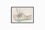 "Paul Cezanne - Winter Landscape - Hakyarts"